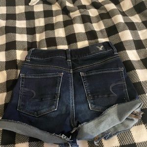 Dark blue American eagle shorts